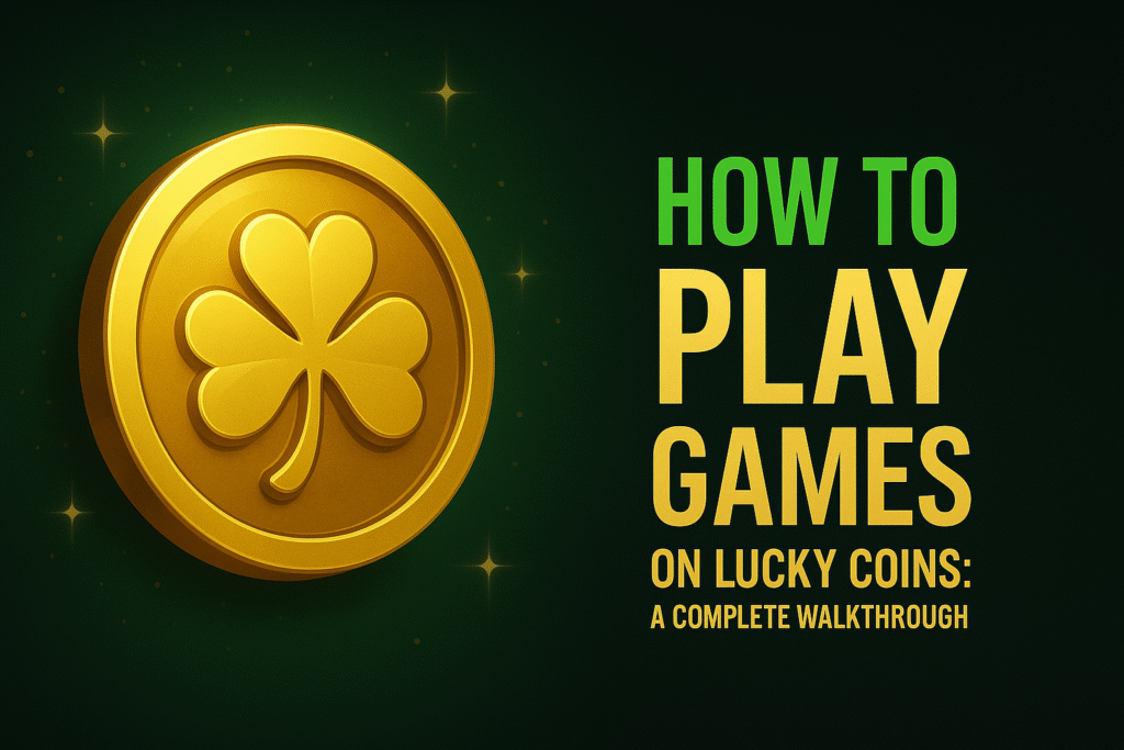 How to Play Games on Lucky Coins: A Complete Walkthrough!